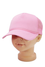 Load image into Gallery viewer, Kids Five Panel Sponge Padded Trucker Hat