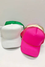 Load image into Gallery viewer, SUMMER SOLID COLOR TRUCKER HAT