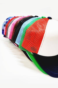 Multi Tone Color Foam Sponge Mesh Trucker Hat