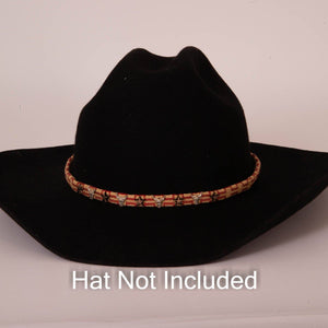 Texas Longhorn - Western Cowboy Hat Band