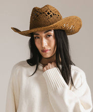 Load image into Gallery viewer, Remy Vented Straw Cowboy Hat