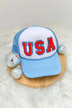 Load image into Gallery viewer, USA Trucker Hat