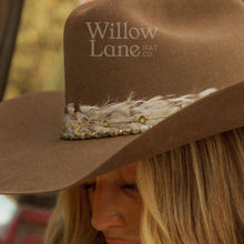 Load image into Gallery viewer, 14K Gold Plated Diamond Chain Hat Band