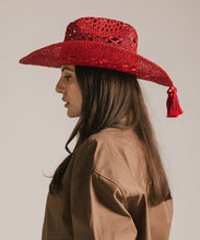 Load image into Gallery viewer, Remy Vented Straw Cowboy Hat