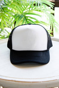 SUMMER TWO TONE TRUCKER HAT