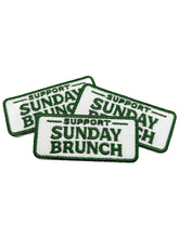 Load image into Gallery viewer, Support Sunday Brunch Embroidered Patch Funny Brunch Quote