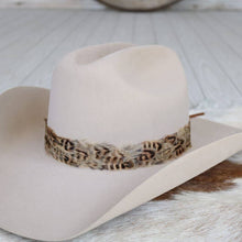 Load image into Gallery viewer, Western Feather Hat Band - Dune