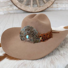 Load image into Gallery viewer, Western Feather Stellar Hat Band