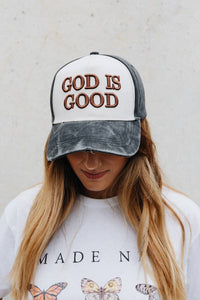 God is Good Hat - Brown