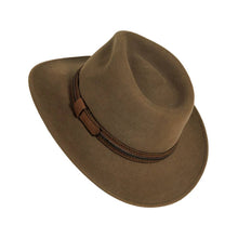 Load image into Gallery viewer, Crushable Wool Felt Outback Hat - Style Zion