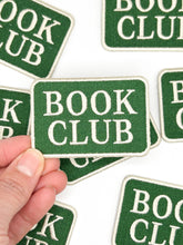 Load image into Gallery viewer, Book Club Patch – Embroidered Iron On Patch for Readers