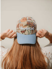 Load image into Gallery viewer, Hat: Floral Glory to God