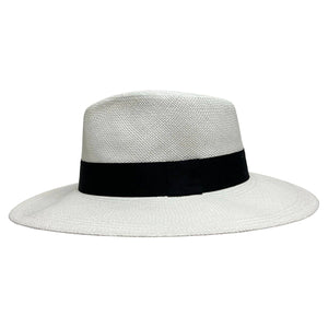 Medellin - White Panama Fedora Hat