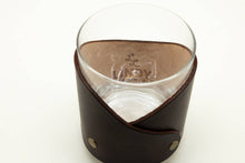 Load image into Gallery viewer, Leather Rocks Glass - Plain