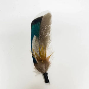 Blue - Hat Feather