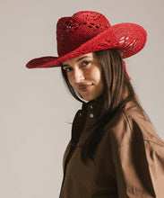 Load image into Gallery viewer, Remy Vented Straw Cowboy Hat