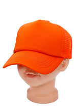 Load image into Gallery viewer, Kids Five Panel Sponge Padded Trucker Hat