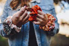Load image into Gallery viewer, Lucky Wildflowers Scrunchie Cowgirl Hair Accessory - Stocking Stuffer Gift