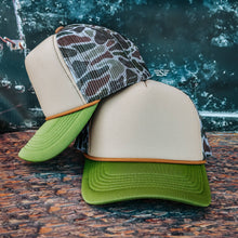 Load image into Gallery viewer, Duck Camo Mesh Back Foam Trucker Cap