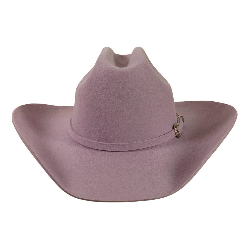 100% Wool Felt Western Cowboy Hat - Style Cattleman