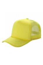 Load image into Gallery viewer, Solid Color Foam Sponge Mesh Trucker Hat