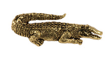 Load image into Gallery viewer, Alligator Reptile Pewter Lapel Pin Brooch, A070
