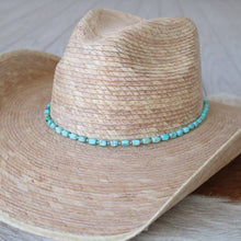 Load image into Gallery viewer, Chunky Turquoise Stone Hat Band - West