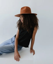 Load image into Gallery viewer, KIDS EMMA WIDE BRIM FEDORA