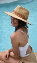 Load image into Gallery viewer, Safari Crochet Raffia Straw Sunt Hat - Style Inari