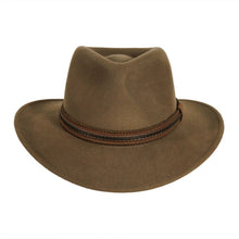 Load image into Gallery viewer, Crushable Wool Felt Outback Hat - Style Zion