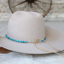 Load image into Gallery viewer, Chunky Deep Blue Stone Hat Band - Rio