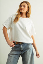 Load image into Gallery viewer, ET6399   SHORT SLEEVE LINEN KNITTED TOP