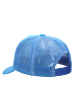Load image into Gallery viewer, Kids Five Panel Sponge Padded Trucker Hat: TEAL / ONE SIZE