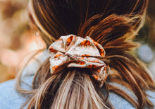 Load image into Gallery viewer, Floral Buffalo Scrunchie Cowgirl Hair Accessory - Stocking Stuffer Gift