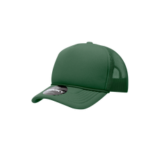 Load image into Gallery viewer, Decky 7010 - Youth 5 Panel Mid Profile Structured Foam Trucker, Kids Foam Trucker Hat, Mesh Back