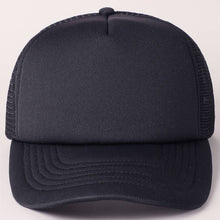 Load image into Gallery viewer, Solid Color Foam Mesh Back Trucker Hat