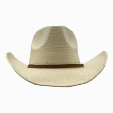 Load image into Gallery viewer, New Western Curled Straw Hat - Style Avery