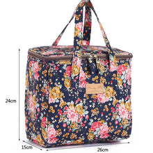 Load image into Gallery viewer, HANDBAG LARGE CAPACITY CANVAS INSULATED BAG_CWAB1722