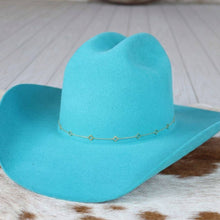 Load image into Gallery viewer, 14K Gold Plated Diamond Chain Hat Band