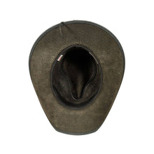 Load image into Gallery viewer, Genuine Leather Western Cowboy Hat - Style Badlands