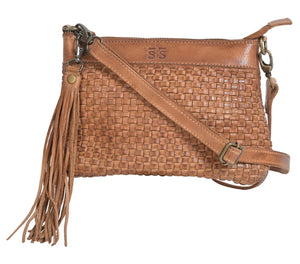 Sweet Grass Woven Crossbody