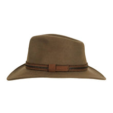 Load image into Gallery viewer, Crushable Wool Felt Outback Hat - Style Zion