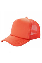 Load image into Gallery viewer, Solid Color Foam Sponge Mesh Trucker Hat