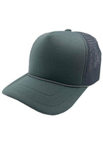 Load image into Gallery viewer, Solid Color Foam Sponge Mesh Trucker Hat