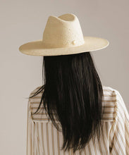 Load image into Gallery viewer, Faye Wide Fedora Straw Hat