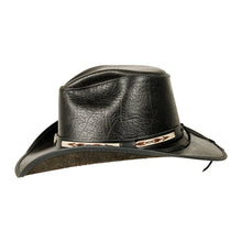 Load image into Gallery viewer, Genuine Leather Western Cowboy Hat - Style Badlands