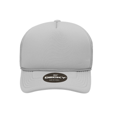 Load image into Gallery viewer, Decky 7010 - Youth 5 Panel Mid Profile Structured Foam Trucker, Kids Foam Trucker Hat, Mesh Back