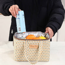 Load image into Gallery viewer, HANDBAG LARGE CAPACITY CANVAS INSULATED BAG_CWAB1722