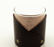 Load image into Gallery viewer, Leather Rocks Glass - Plain