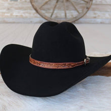 Load image into Gallery viewer, Carved Leather Hat Band - Dakota